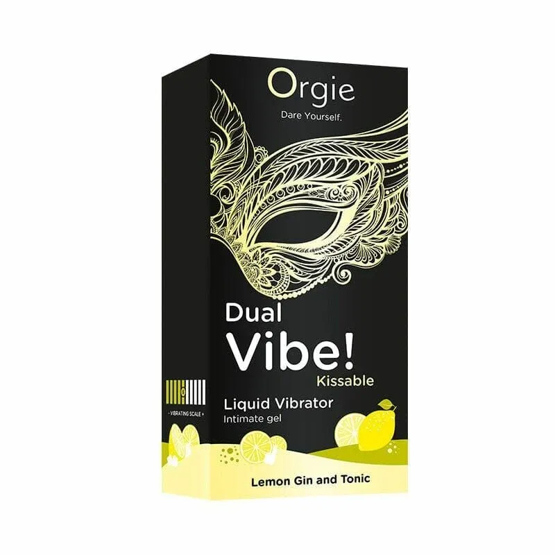 Orgie Dual Vibe Lemon Gin Tonic 口愛精華液