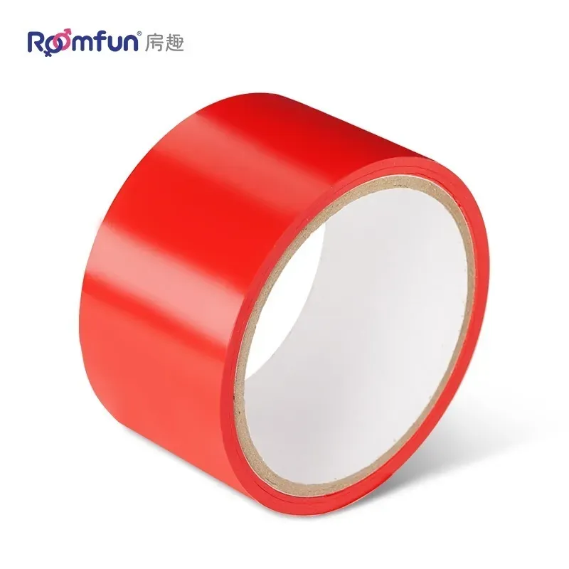 Roomfun BDSM 無膠靜電膠帶紅色