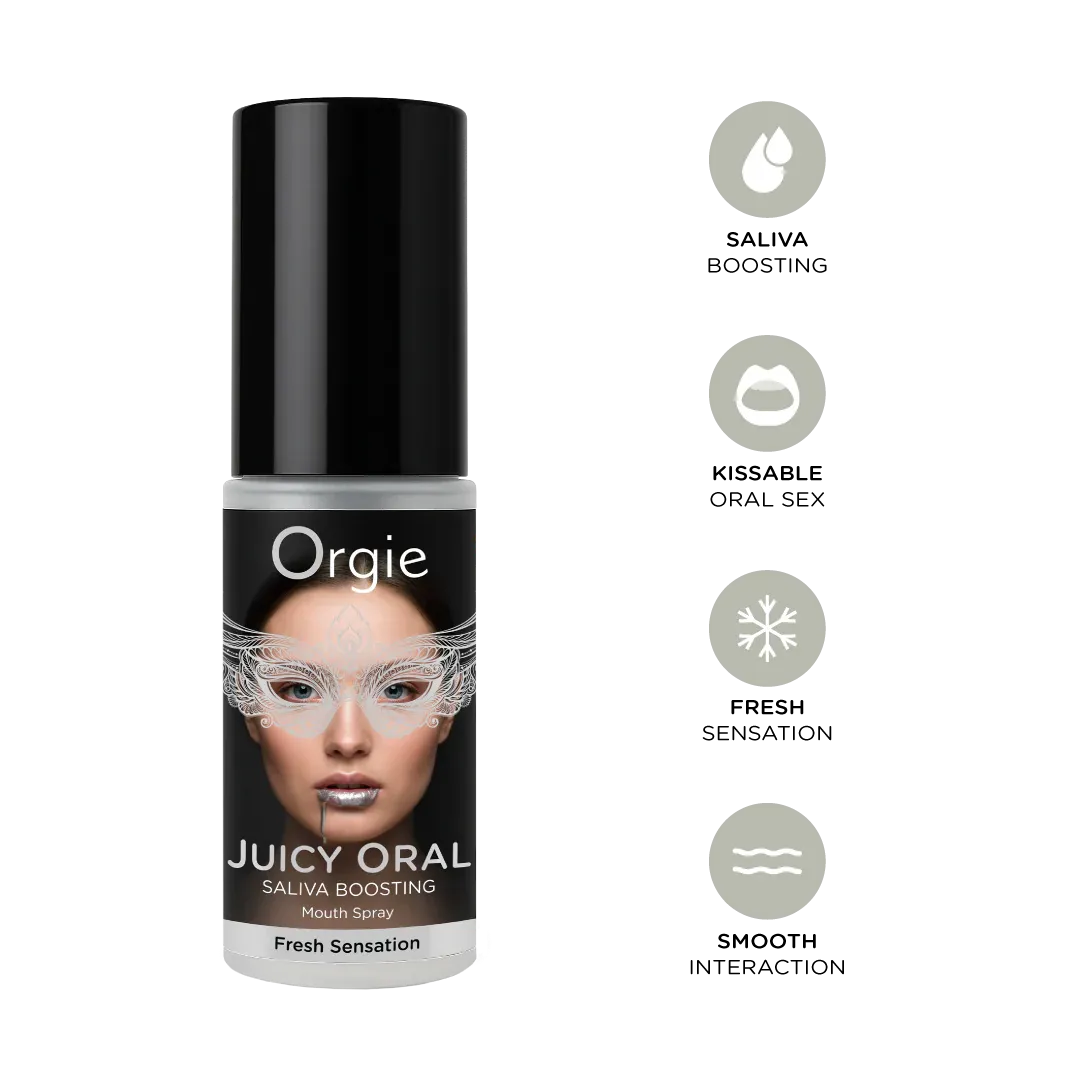 JUICY ORAL Saliva Boosting Mouth Spray｜薄荷味口腔水潤噴霧 15ml