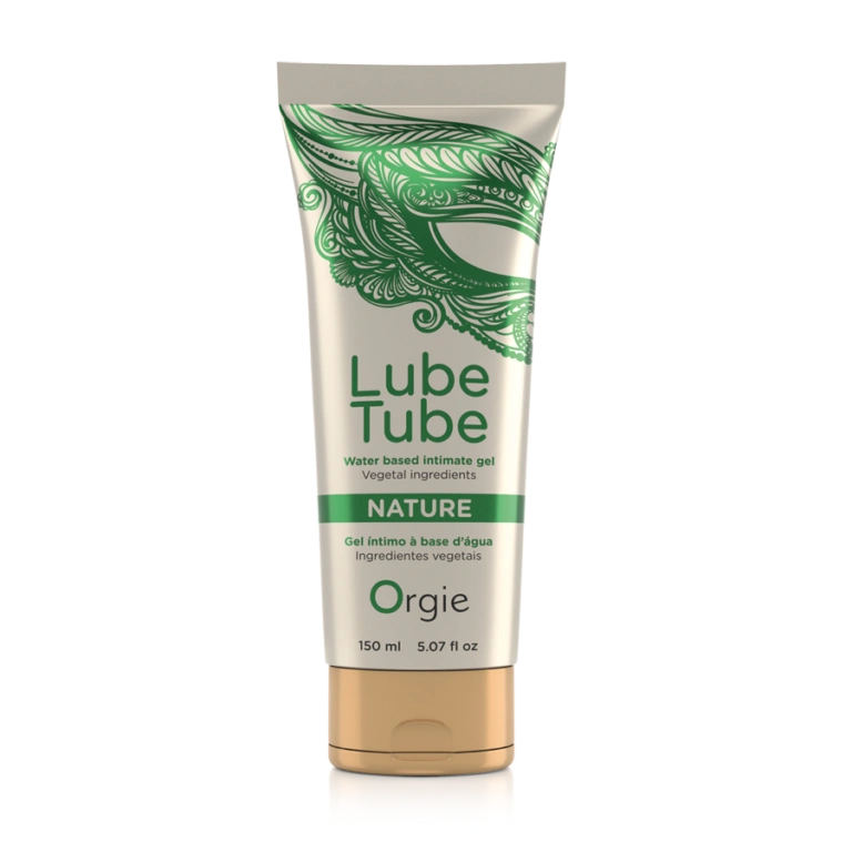 Lube Tube Nature 天然水性潤滑液 產品包裝圖