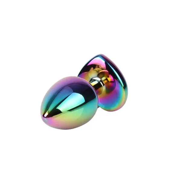 CHISA Rainbow Heart Gem Plug 彩虹心寶石後庭塞