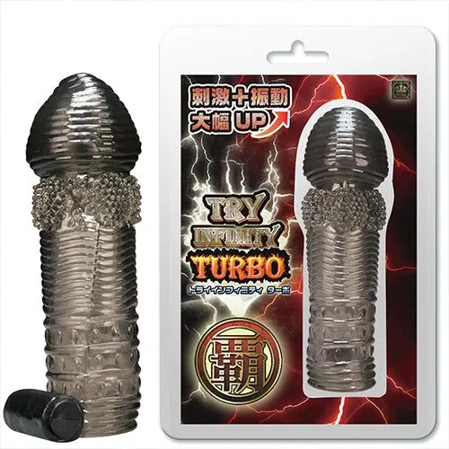 TRY INFINITY TURBO 霸 增粗震動延時套