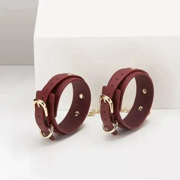 Roomfun 酒紅海軍藍束縛套組 ZW077 Bondage Kit 手銬