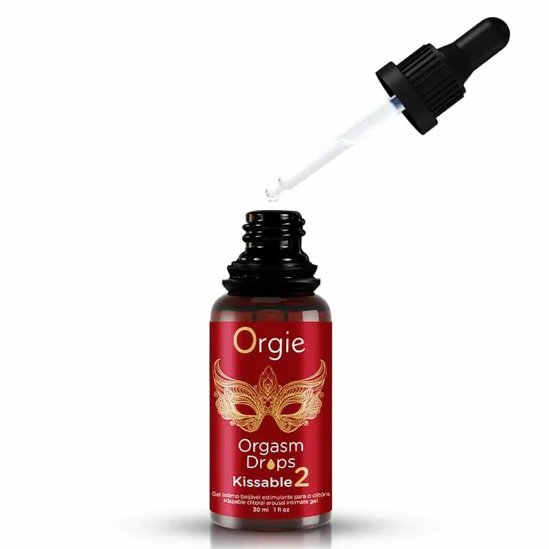 Orgie Orgasm Drops Kissable 2 女性感應潤滑液 葡萄牙製 紅蘋果風味 溫感潤滑