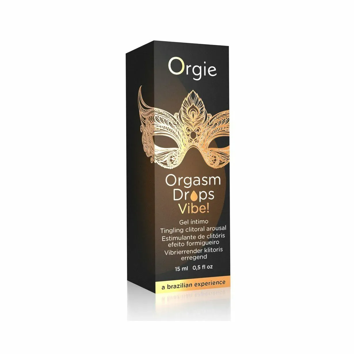 ORGIE Orgasm Drops Vibe 陰蒂酥麻冰熱精華液 葡萄牙製 桃味清香