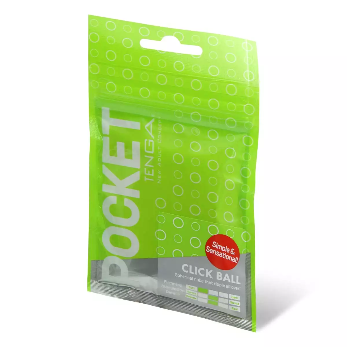 TENGA CLICK BALL 單次使用飛機袋 日本原裝包裝展示