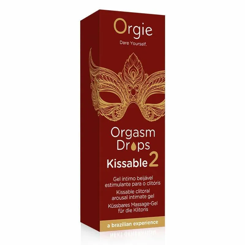 Orgie (葡萄牙) Orgasm Drops Kissable 2 口愛溫感滋養快感液 30ml