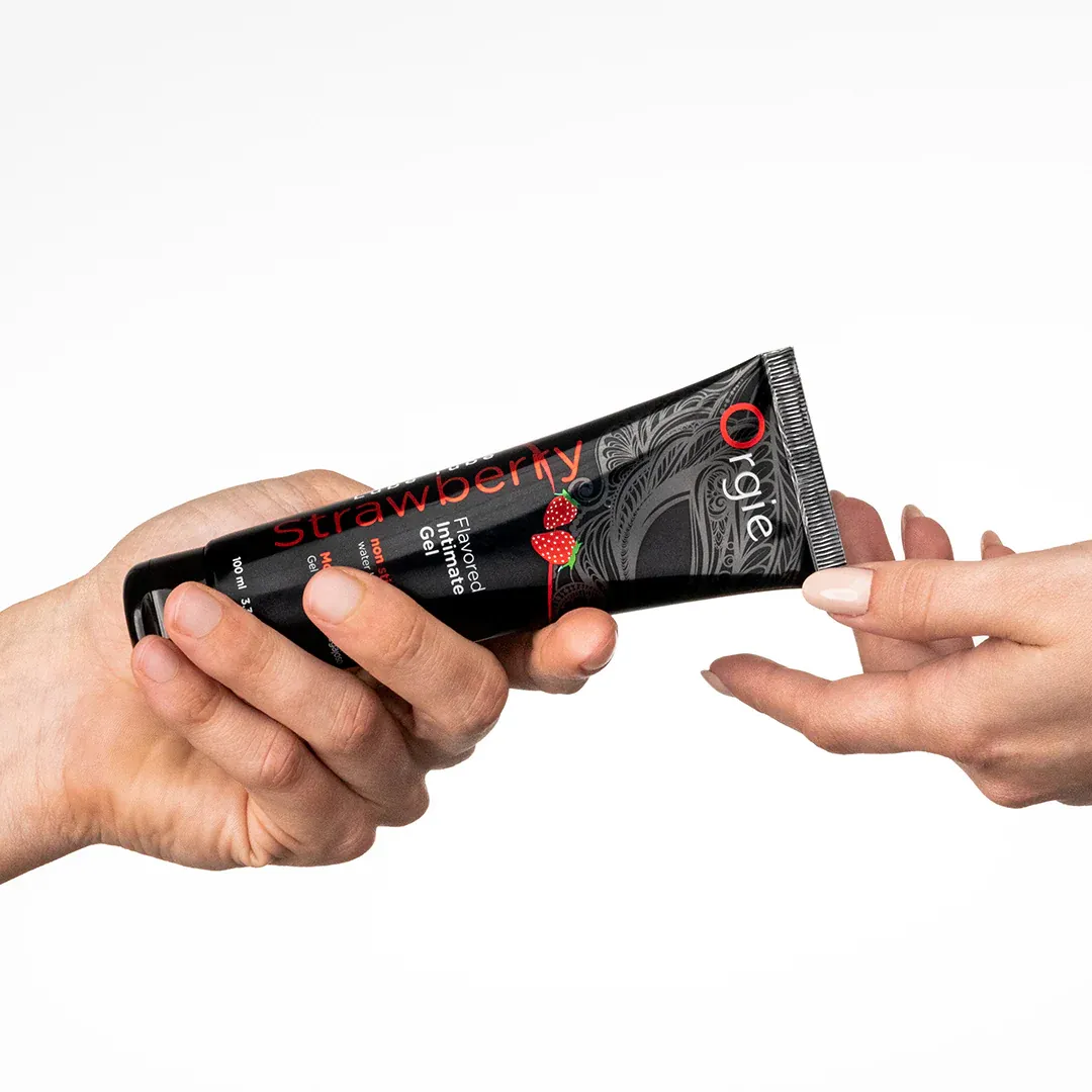 Orgie 葡萄牙製 草莓口交潤滑液 水性潤滑配方 香甜果香 清爽潤滑不黏