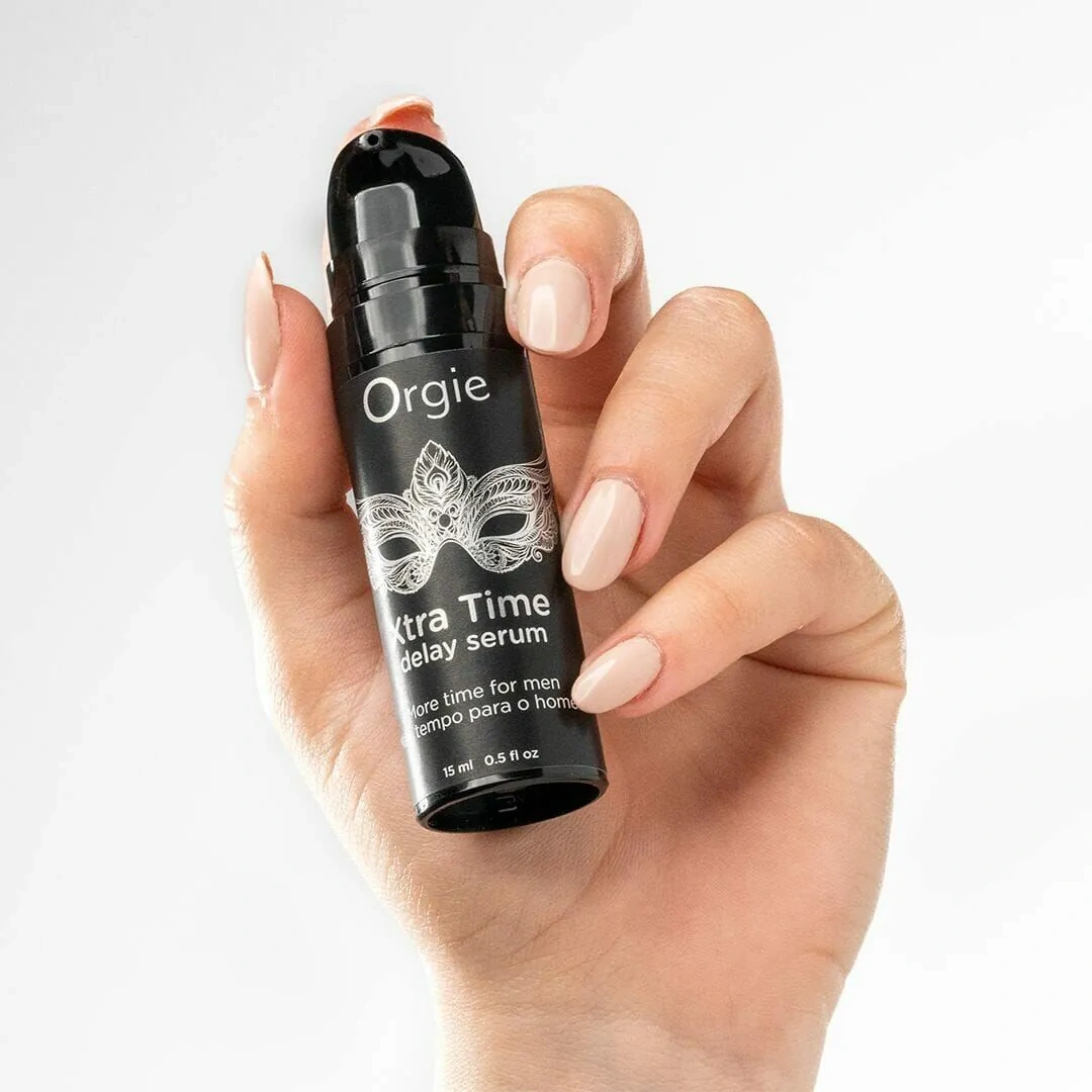 Xtra Time Delay Serum 有機輕盈延時精華液 瓶身