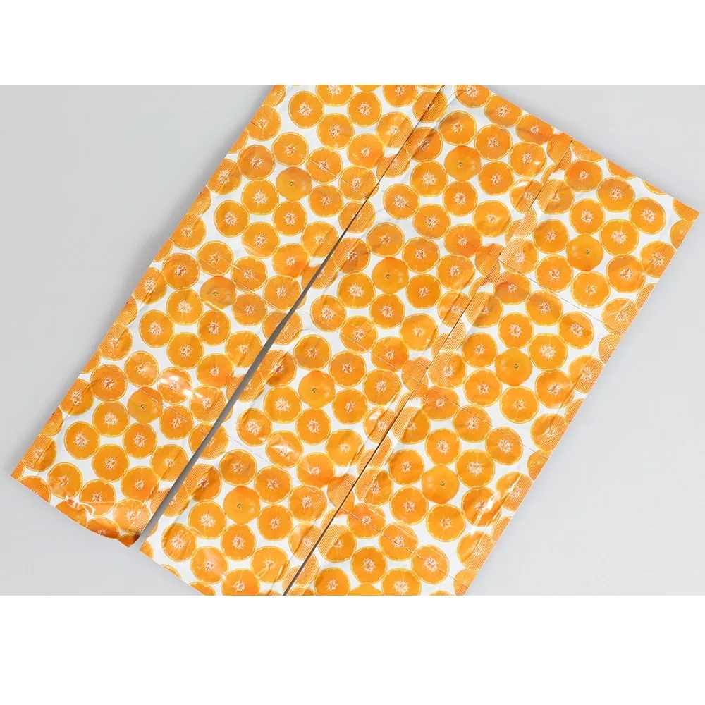 中西 橙味橫紋凸點安全套