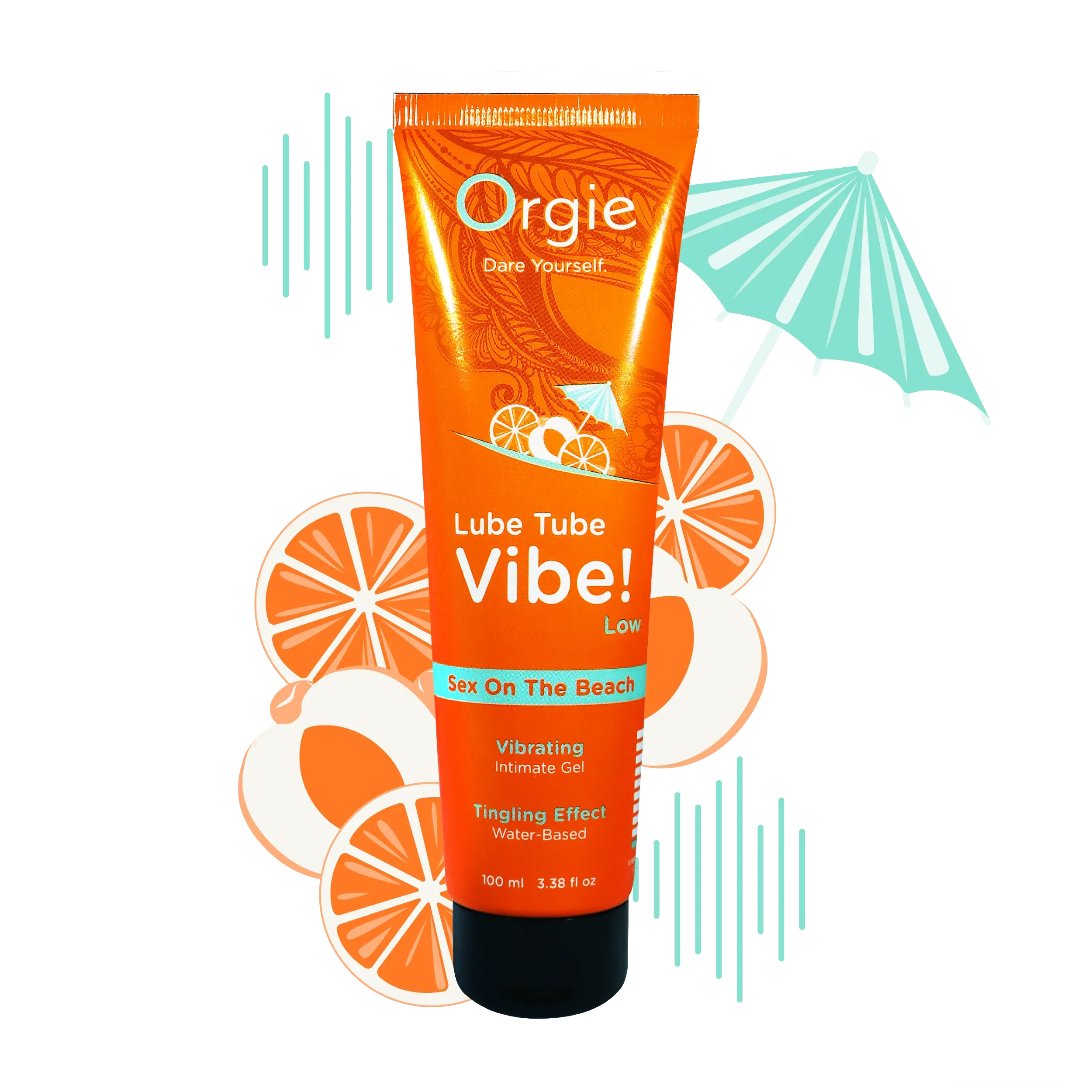Orgie 葡萄牙製 Sex On The Beach 震動潤滑液 水性潤滑配方 酥麻微震 熱帶果香