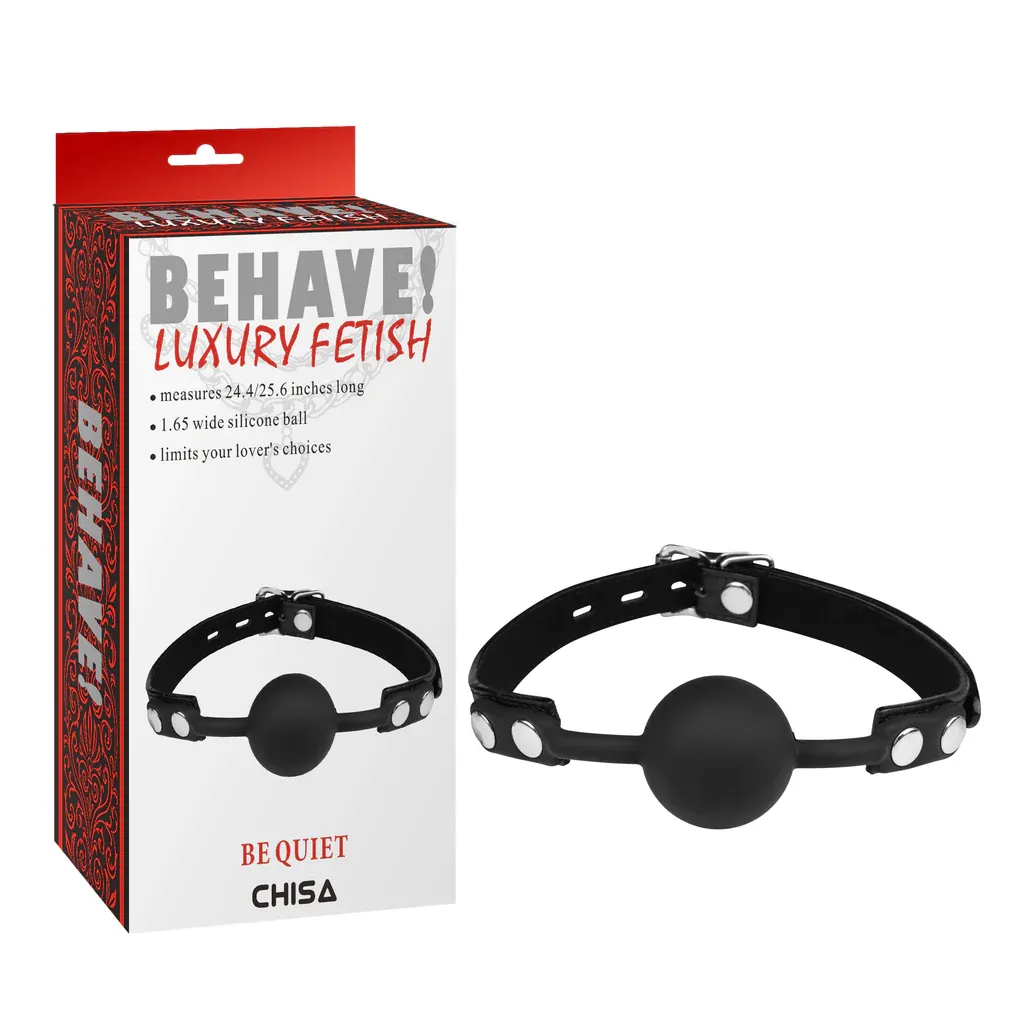 CHISA BDSM 矽膠口塞球