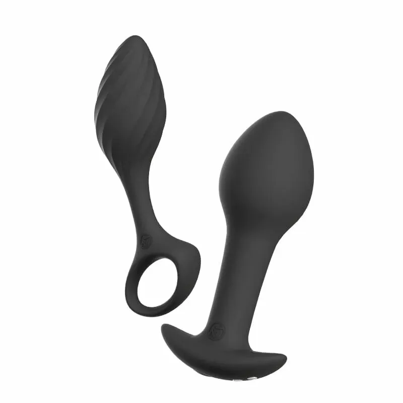 NOMI TANG Fun Plug 後庭玩樂套裝 初階訓練與震動款 智能恆溫42°C 防水矽膠