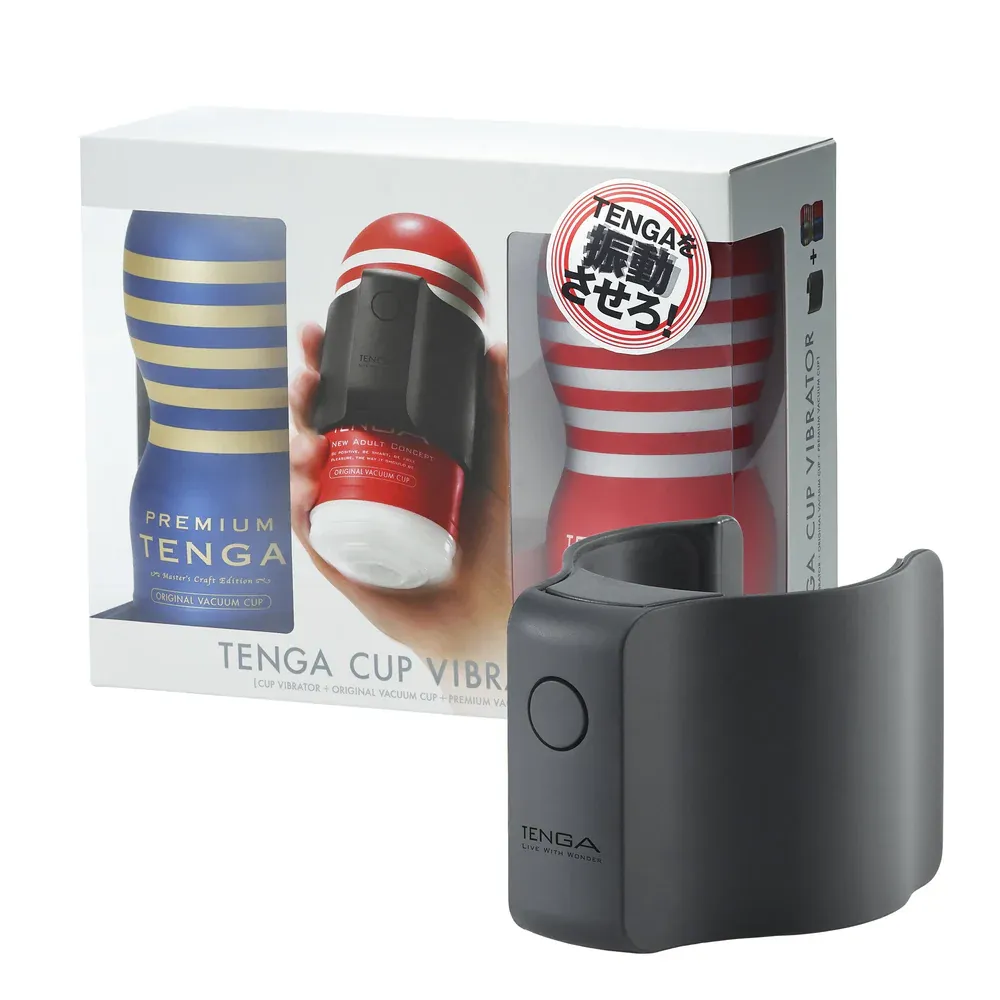 TENGA CUP VIBRATOR 絕配震動器 限定版 產品展示
