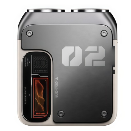 PAXA Mini Electric Shaver - Magnetic Dual Blades Curved Blade Mesh Waterproof Skin-Friendly Washable Rechargeable High-Speed Motor with Long-Lasting Battery Compact Portable Facial Matte Smooth Titanium