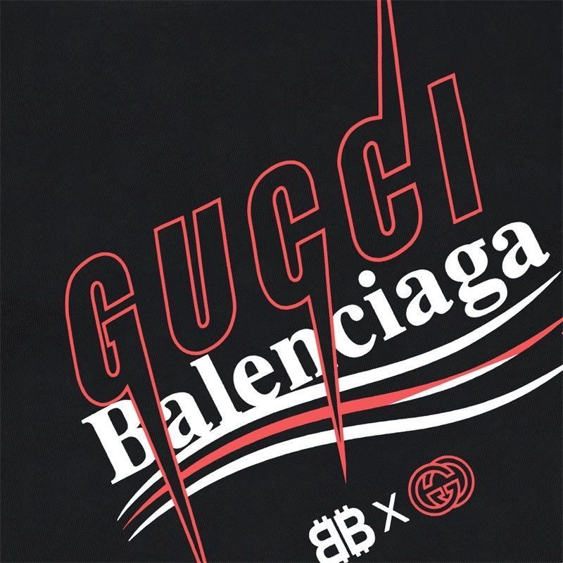 【GUCCI x BALENCIAGA公式旗艦店】男女兼用 Tシャツ ご好評に付き再入荷！