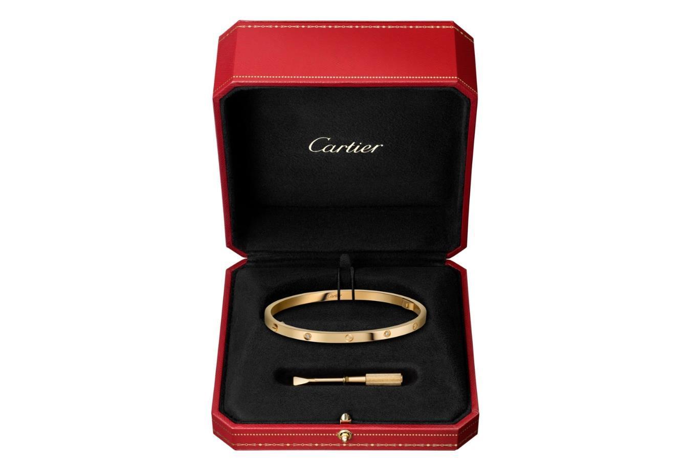 【Cartier】カルティエ LOVE BRACELET, SMALL MODEL, 6 DIAMONDS ブレスレット、SM、ダイヤモンド6個