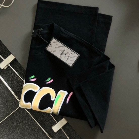 【Gucci ✖️ BALENCIAGA 】（グッチ✖️ バレンシアガ ）半袖 男女兼用