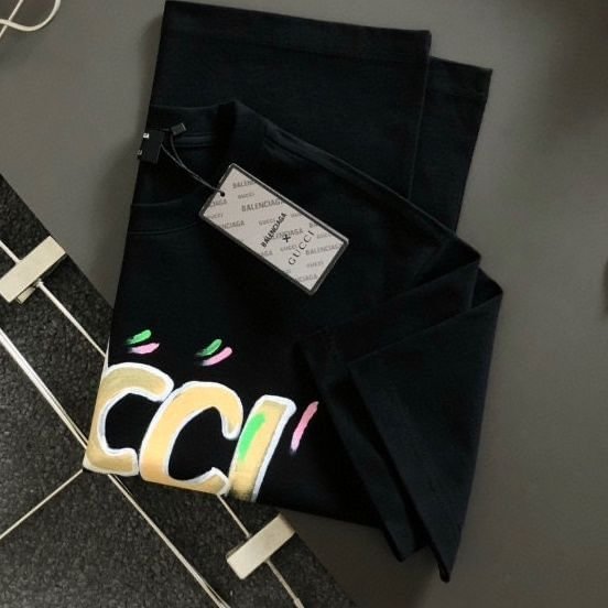 【Gucci ✖️ BALENCIAGA 】（グッチ✖️ バレンシアガ ）半袖 男女兼用