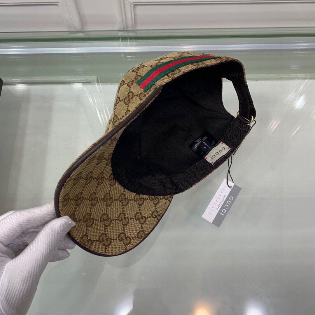 【GUCCI旗艦店】マストアイテム ☆ GUCCI GG キャンバス キャップ