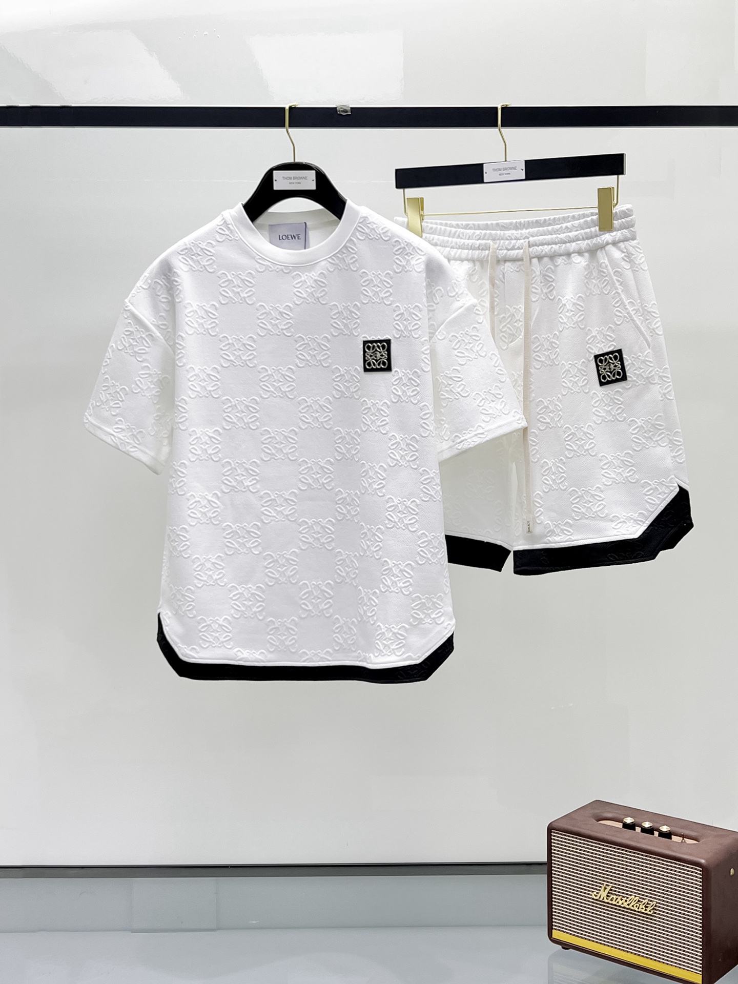 【LOEWE旗艦店】ロエベ 半袖ショートパンツスーツ ご好評に付き再入荷！