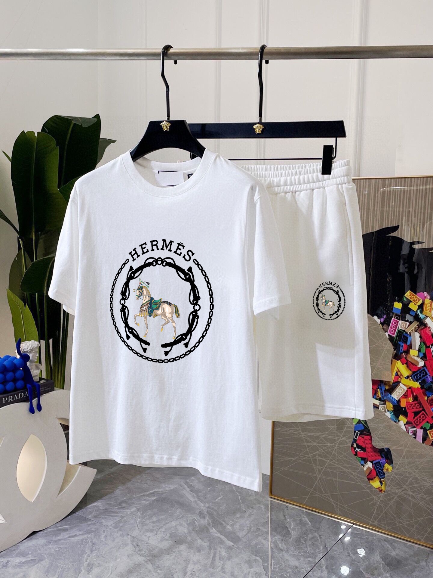 【HERMES旗艦店】エルメス 半袖ショートパンツスーツ ご好評に付き再入荷！