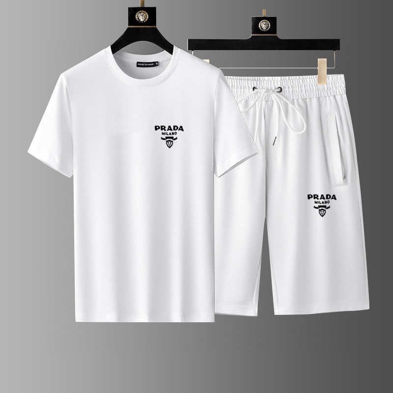 【PRADA旗艦店】プラダ 半袖ショートパンツスーツ ご好評に付き再入荷！