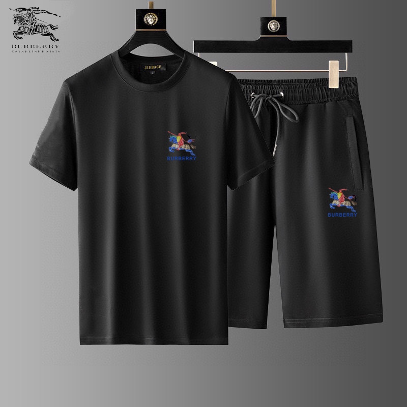 【BURBERRY旗艦店】バーバリー 半袖ショートパンツスーツ ご好評に付き再入荷！