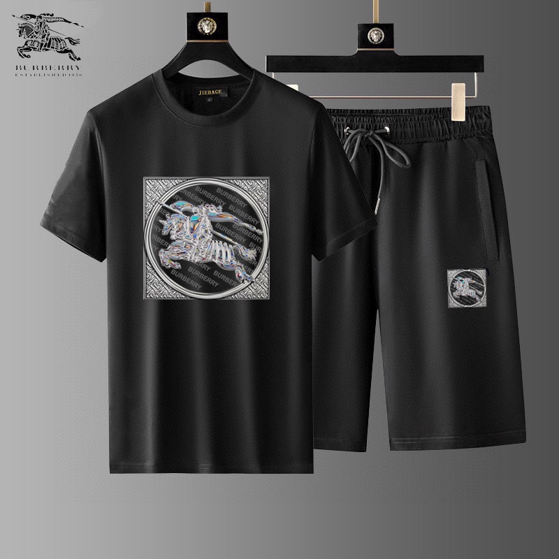 【BURBERRY旗艦店】バーバリー 半袖ショートパンツスーツ ご好評に付き再入荷！