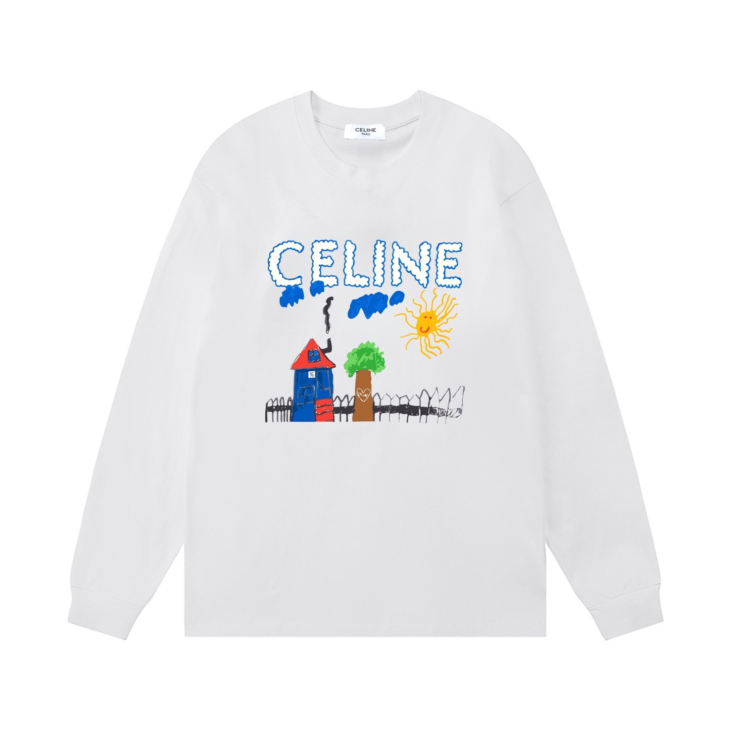 【CELINE公式旗艦店】（セリーヌ）長袖 男女兼用 ご好評に付き再入荷！