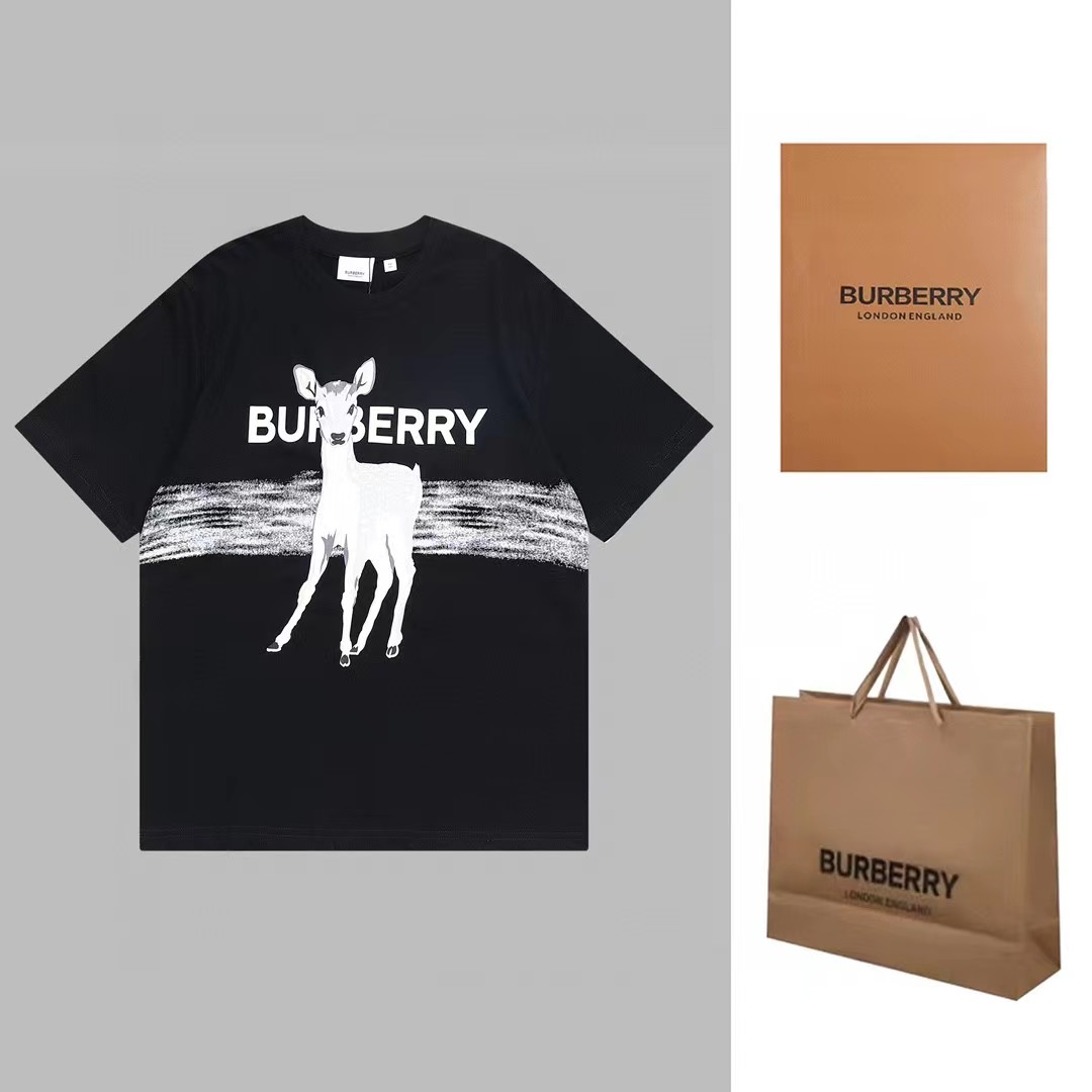 【BURBERRY旗艦店】バーバリー 半袖Tシャツ ご好評に付き再入荷！