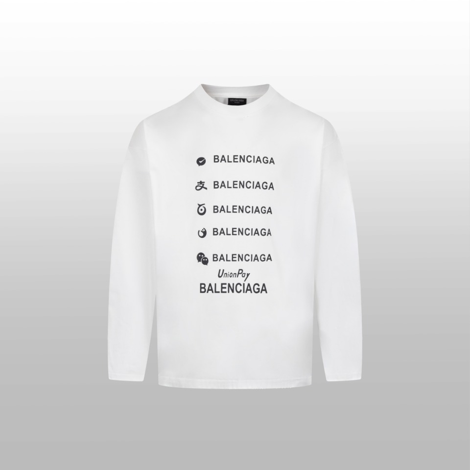【BALENCIAGA旗艦店】バレンシアガ 長袖 即日出荷 ご好評に付き再入荷！