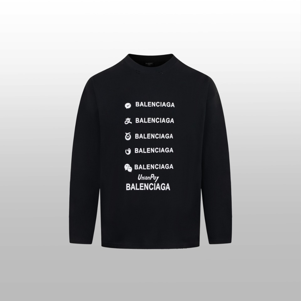 【BALENCIAGA旗艦店】バレンシアガ 長袖 即日出荷 ご好評に付き再入荷！
