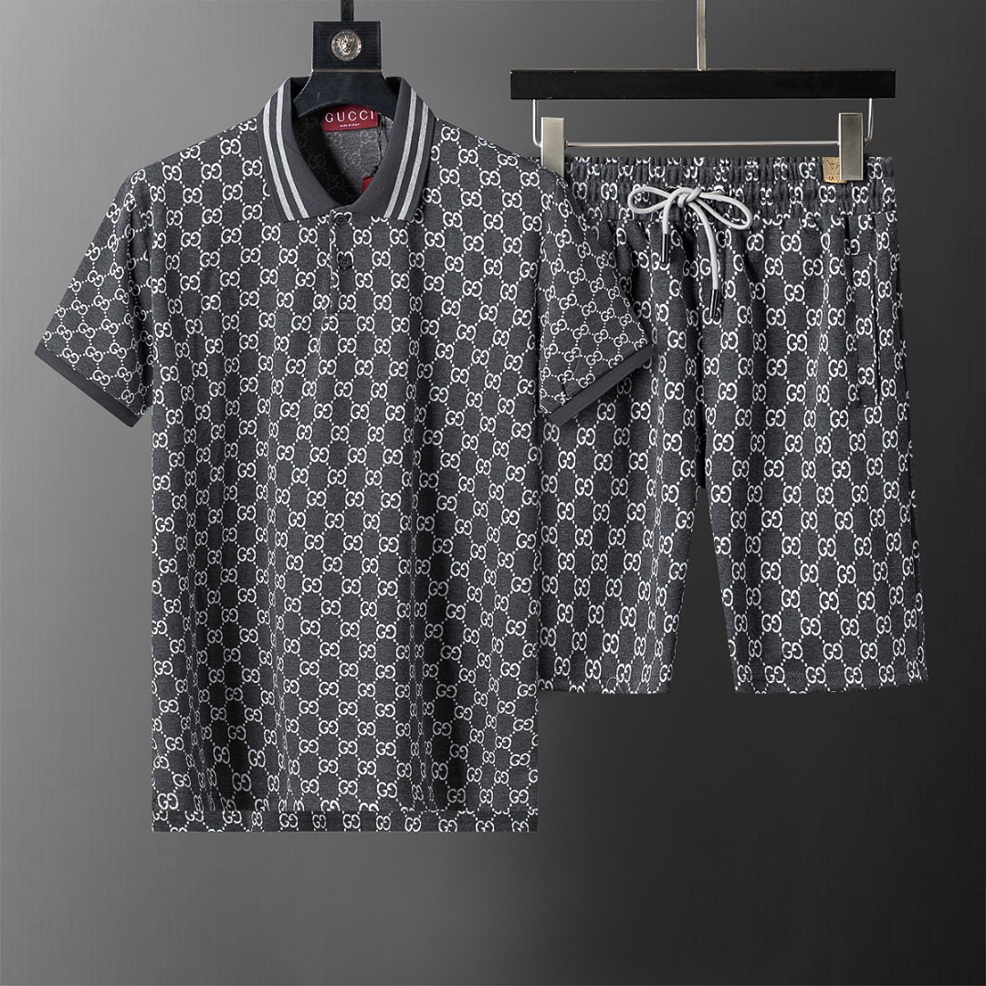 【GUCCI旗艦店】グッチ 半袖ショートパンツスーツ ご好評に付き再入荷！