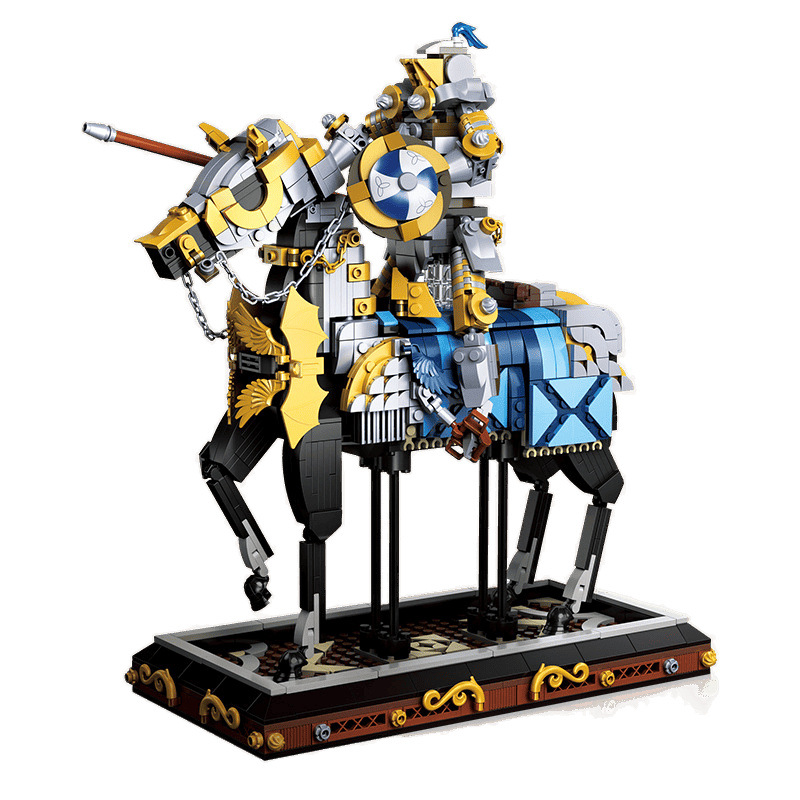 JieXing JJ9050 Medieval Knight Building Blocks Figurine Home decor Sets Children's Boys Assembly Toy Gift