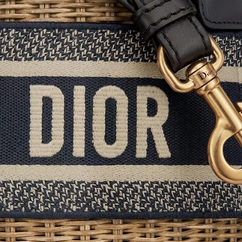 DIOR WICKER バケットバッグ｜オブリーク柄-三越伊勢丹公式 ラグジュアリーアウトレット