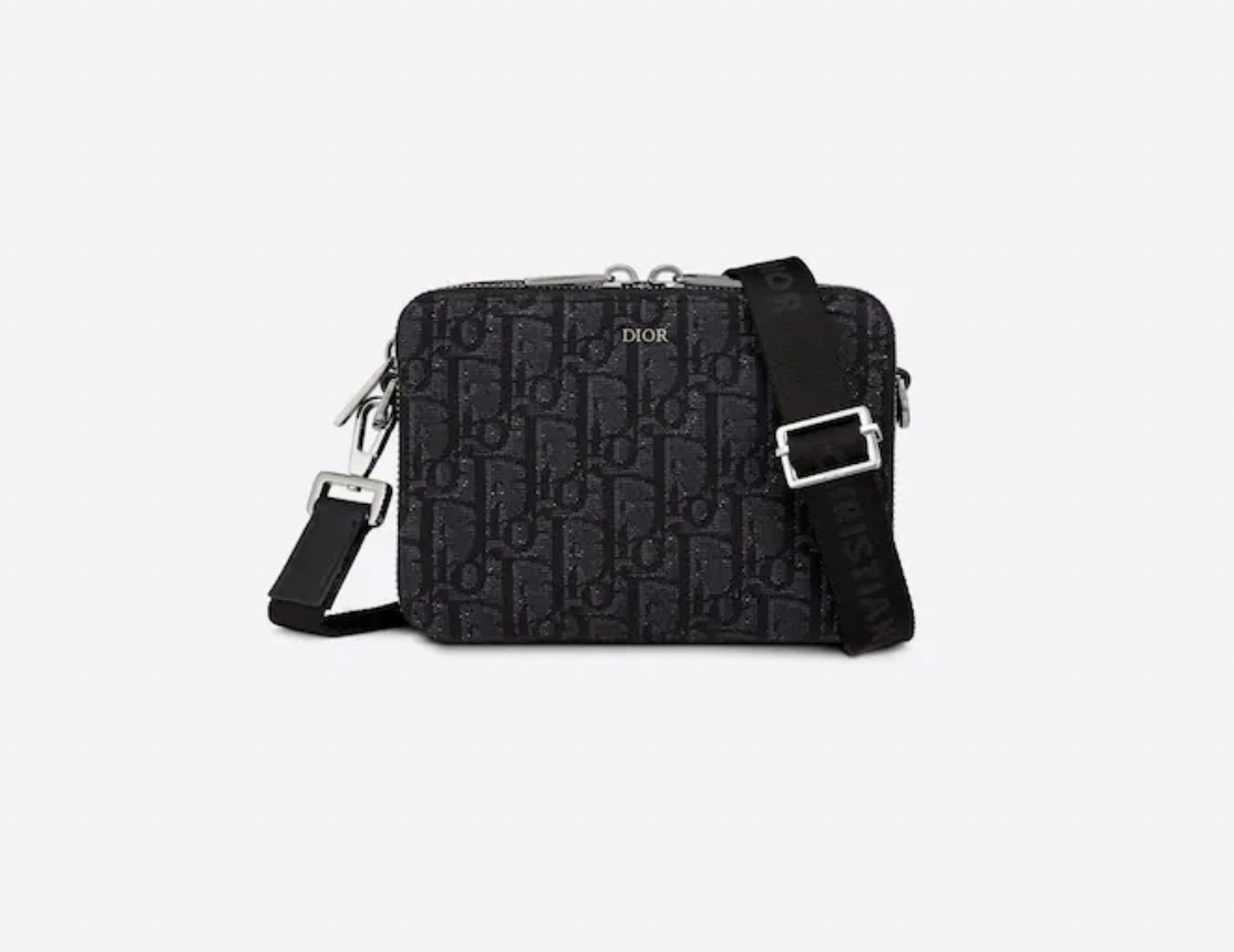 ディオール (DIOR) オブリーク ジャカード ショルダーバッグ-三越伊勢丹公式 ラグジュアリーアウトレット