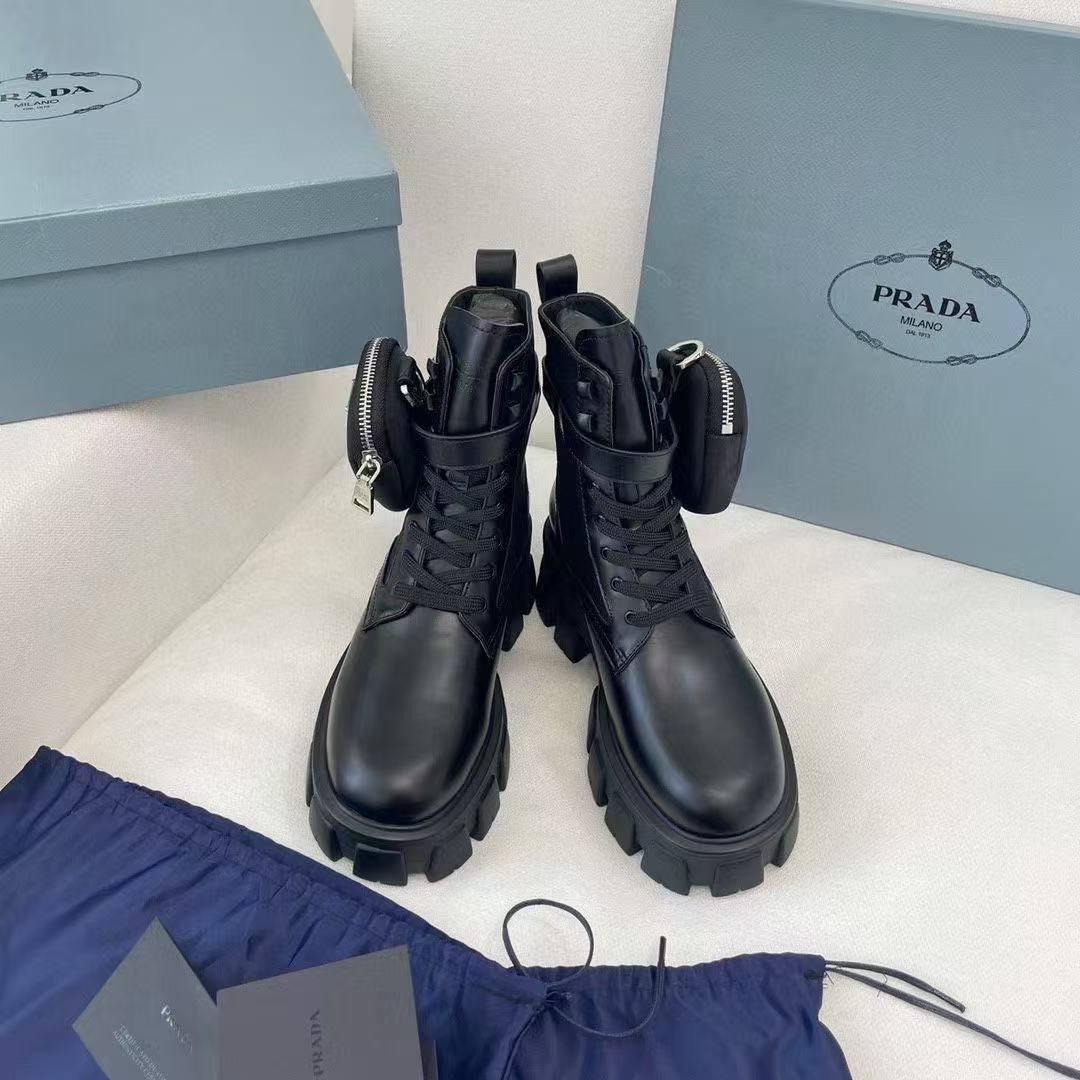 プラダ (PRADA) ラグジュアリー ハイヒール ブーツ レディース-三越伊勢丹公式 ラグジュアリーアウトレット