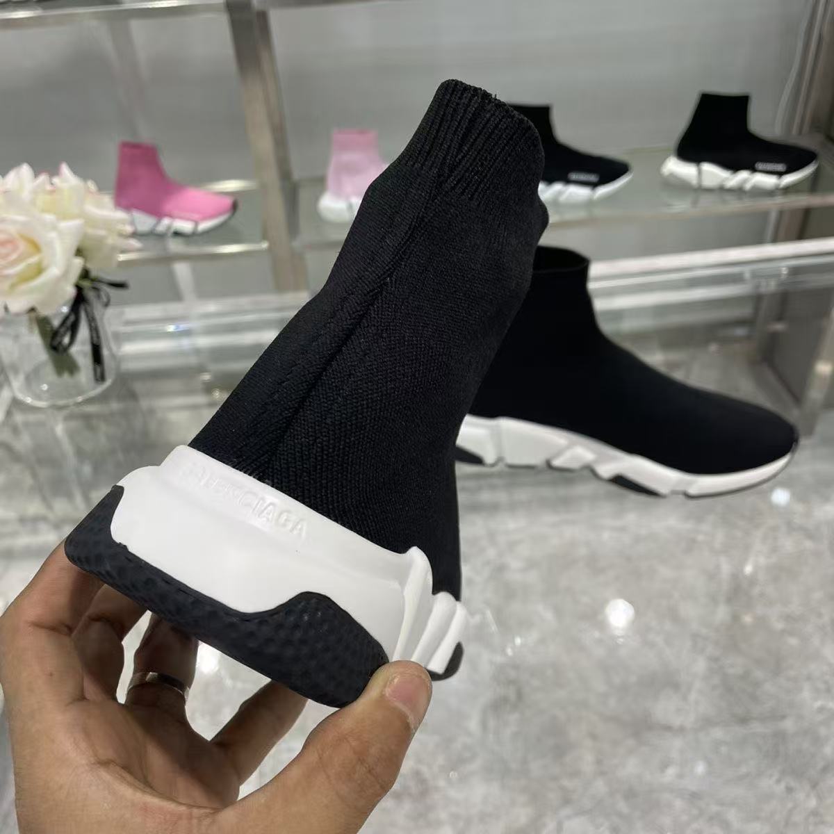 バレンシアガ (BALENCIAGA) スピード スニーカー メッシュ-三越伊勢丹公式 ラグジュアリーアウトレット