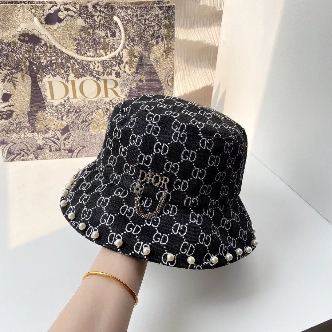 Dior フィッシャーマンズハット｜オブリーク柄-三越伊勢丹公式 ラグジュアリーアウトレット