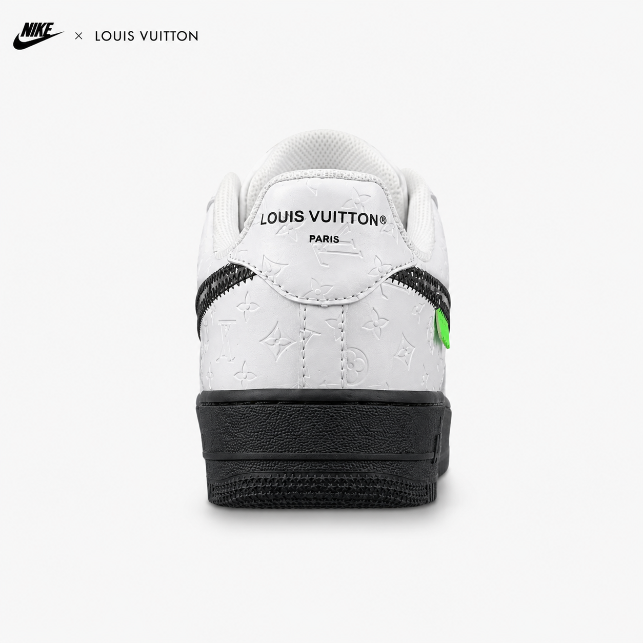 ルイ・ヴィトン × ナイキ Air Force 1 Low White/Black LV-AF1-17 ヴァージル・アブロー