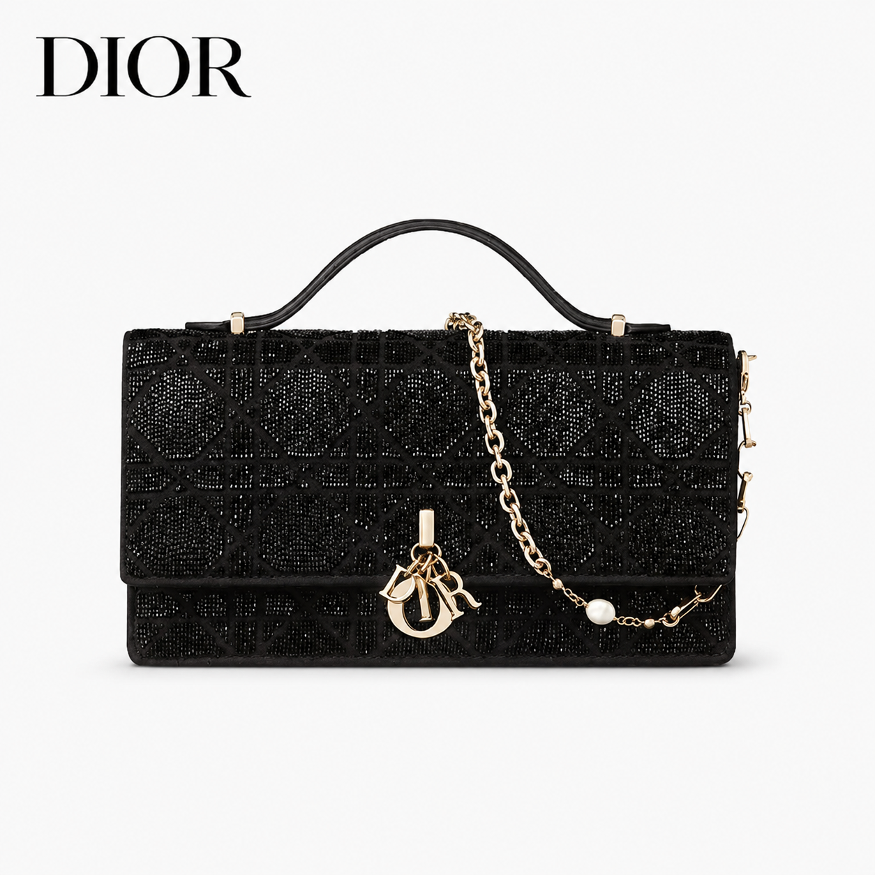 ディオール Dior Or My Dior ミニバッグ S0980OIBE_M52U キャラメルベージュ カナージュ