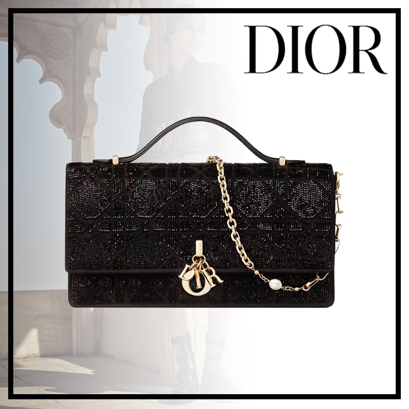 ディオール (DIOR) MISS DIOR ミニバッグ カナージュ 2023新作-三越伊勢丹公式 ラグジュアリーアウトレット