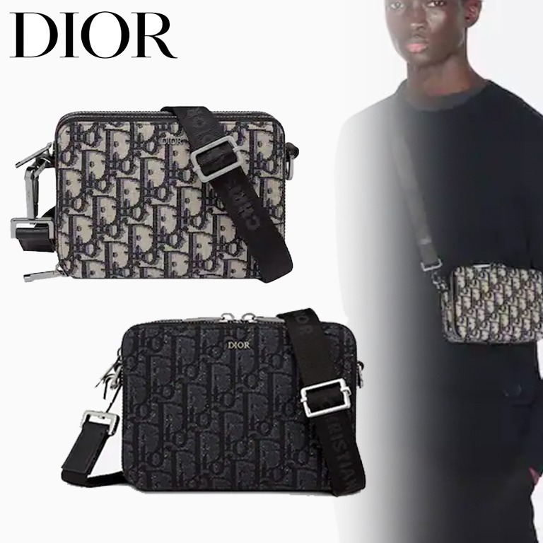 ディオール (DIOR) オブリーク ジャカード ショルダーバッグ-三越伊勢丹公式 ラグジュアリーアウトレット