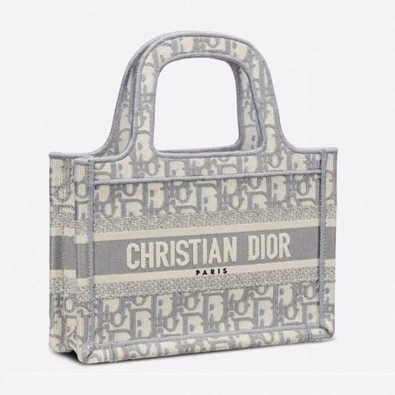 DIOR ブックトート｜ミニサイズ オブリーク刺繍-三越伊勢丹公式 ラグジュアリーアウトレット