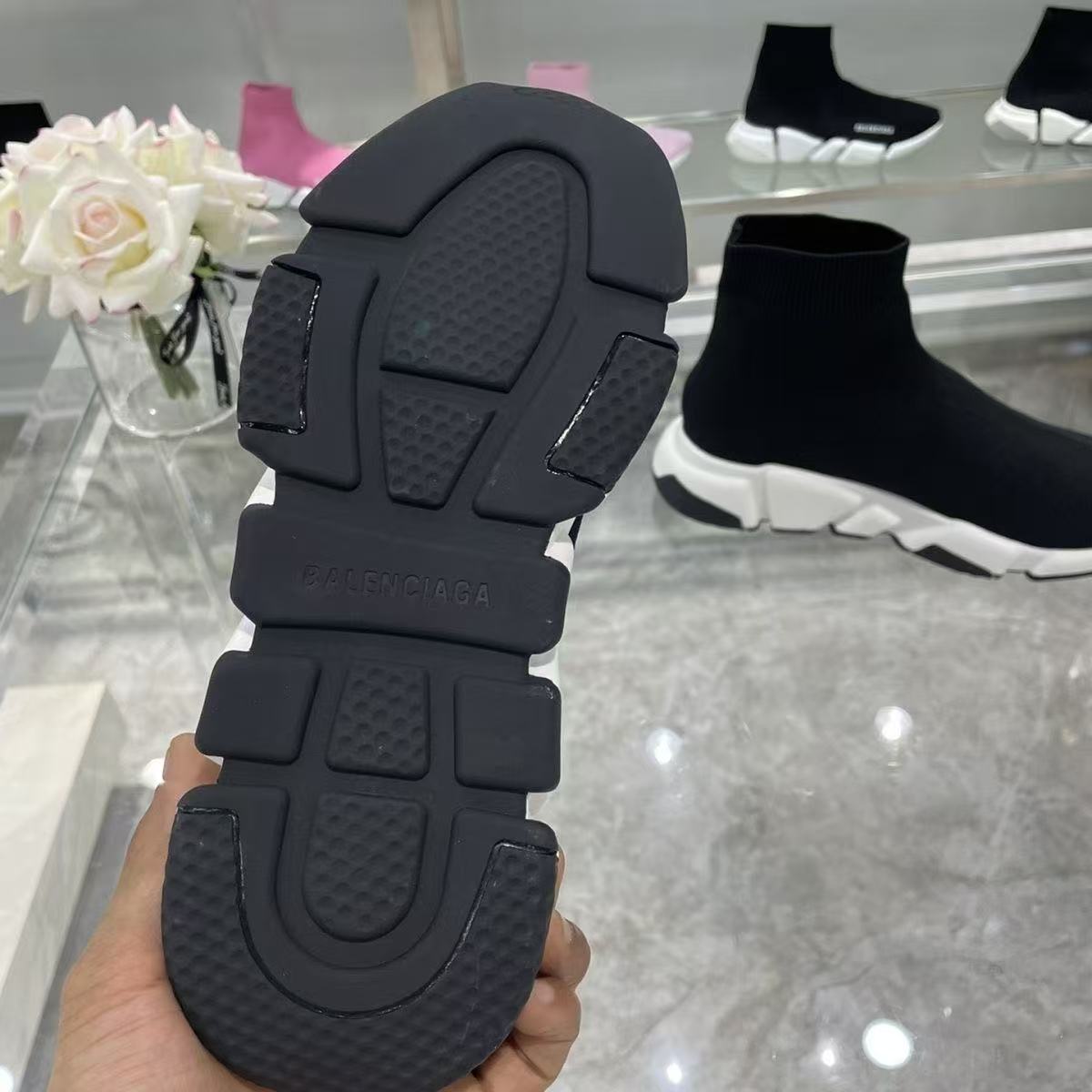 バレンシアガ (BALENCIAGA) スピード スニーカー メッシュ-三越伊勢丹公式 ラグジュアリーアウトレット