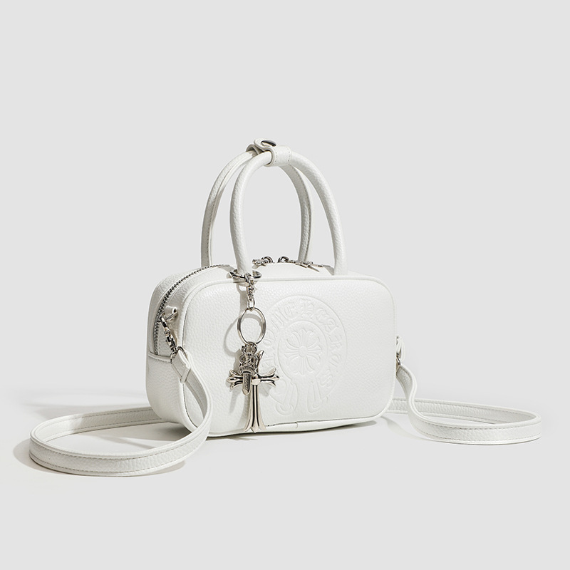【Chrome Hearts】クロムハーツ ホースシュー ニッチ レザー ボウリングバッグ