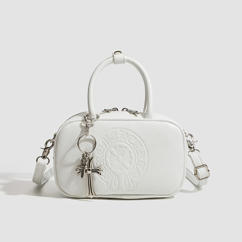 【Chrome Hearts】クロムハーツ ホースシュー ニッチ レザー ボウリングバッグ