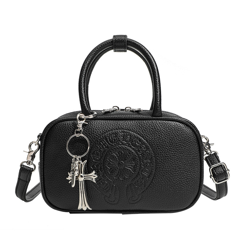 【Chrome Hearts】クロムハーツ ホースシュー ニッチ レザー ボウリングバッグ