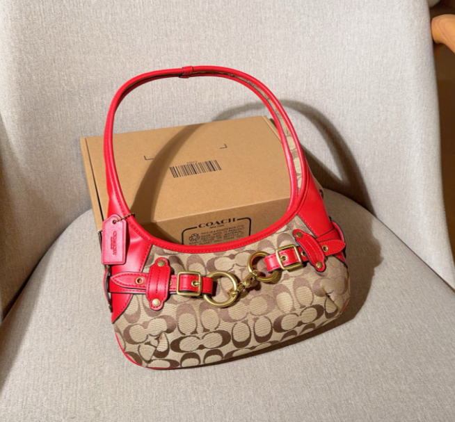 COACH コーチ Ergo エルゴ シグネチャー ワンショルダーバッグ ヴィンテージライク レディース